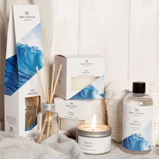 Wax Lyrical | Fresh Linen Small Reed Diffuser