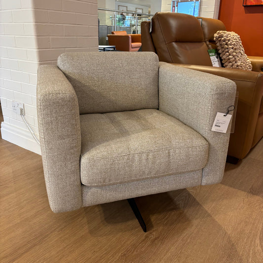 Natuzzi Editions ALFA Swivel Accent Chair