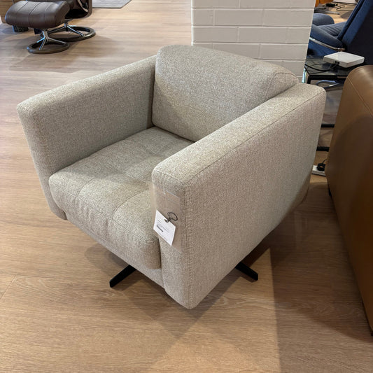 Natuzzi Editions ALFA Swivel Accent Chair
