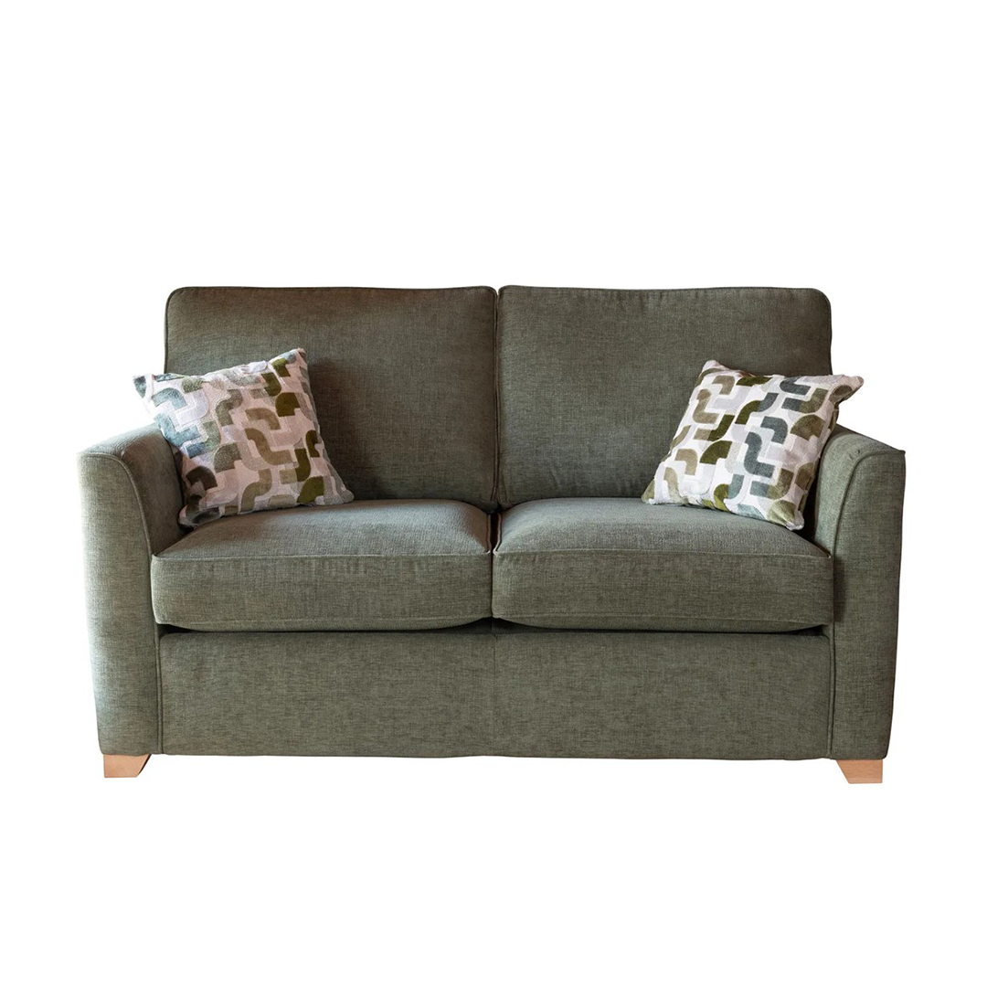 IN STOCK | Alstons Reuben 2 Seater Sofa Bed | Green