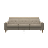 Stressless ANNA 3 Seater Leather Sofa with 2 Power Recliners