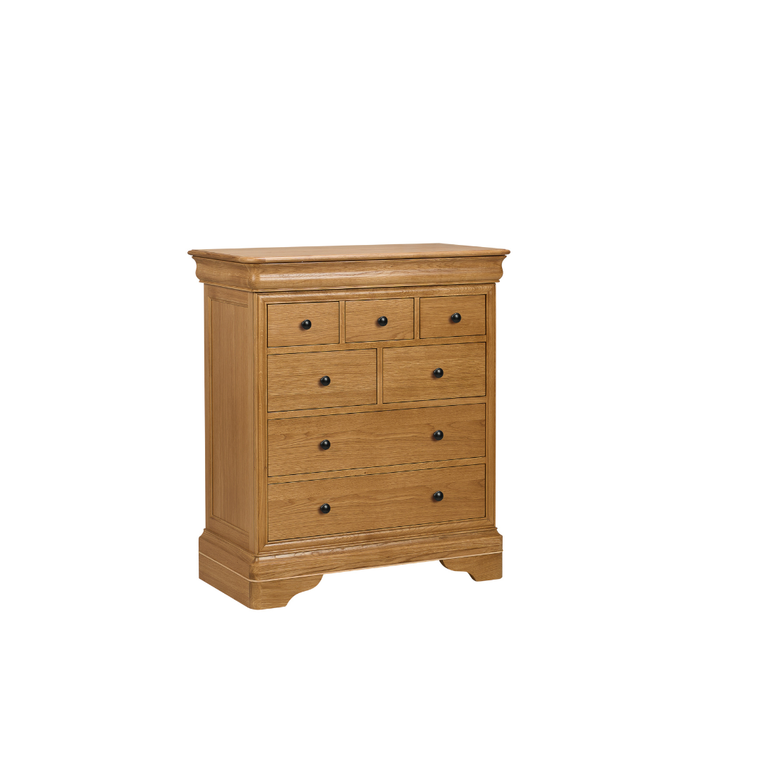 Bordeaux Wide 4+3 Drawer Chest