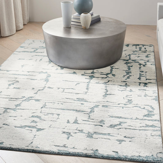 Calvin Klein | Sculptural Rug | Teal