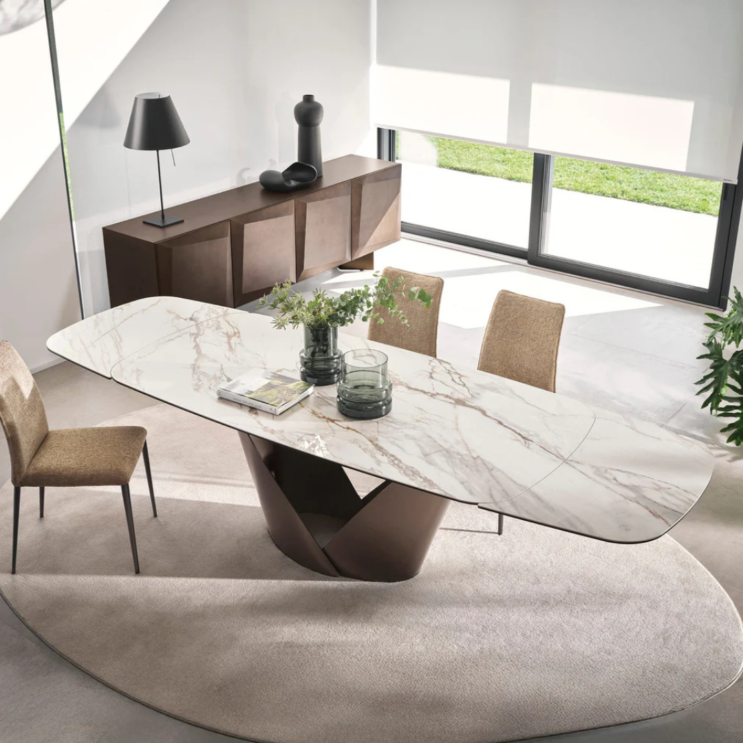 Calligaris Calla Extending Dining Table