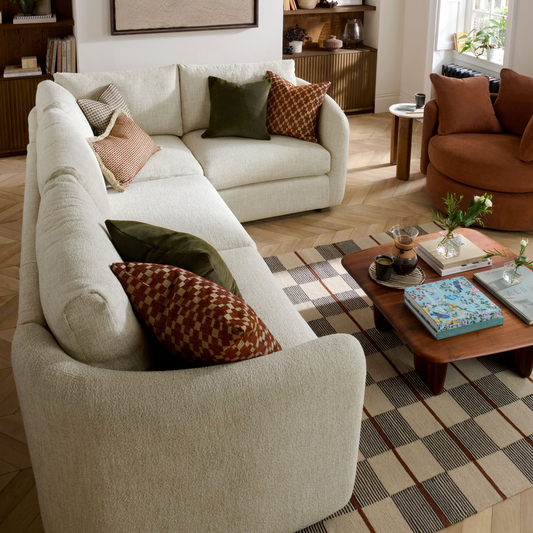 The Vogue Williams Collections | Carnaby Large Corner Sofa