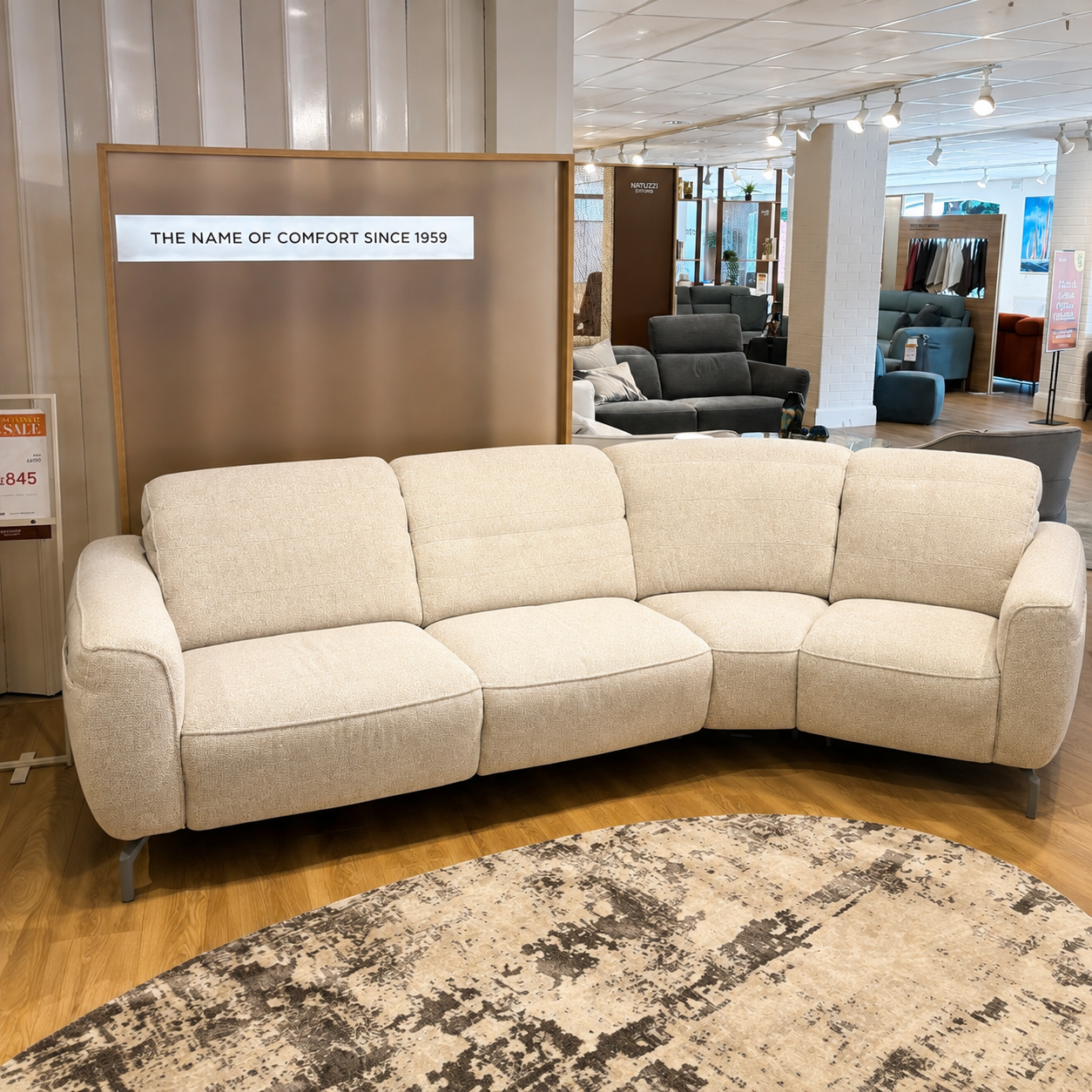 Natuzzi Editions ZENITH Corner Sofa
