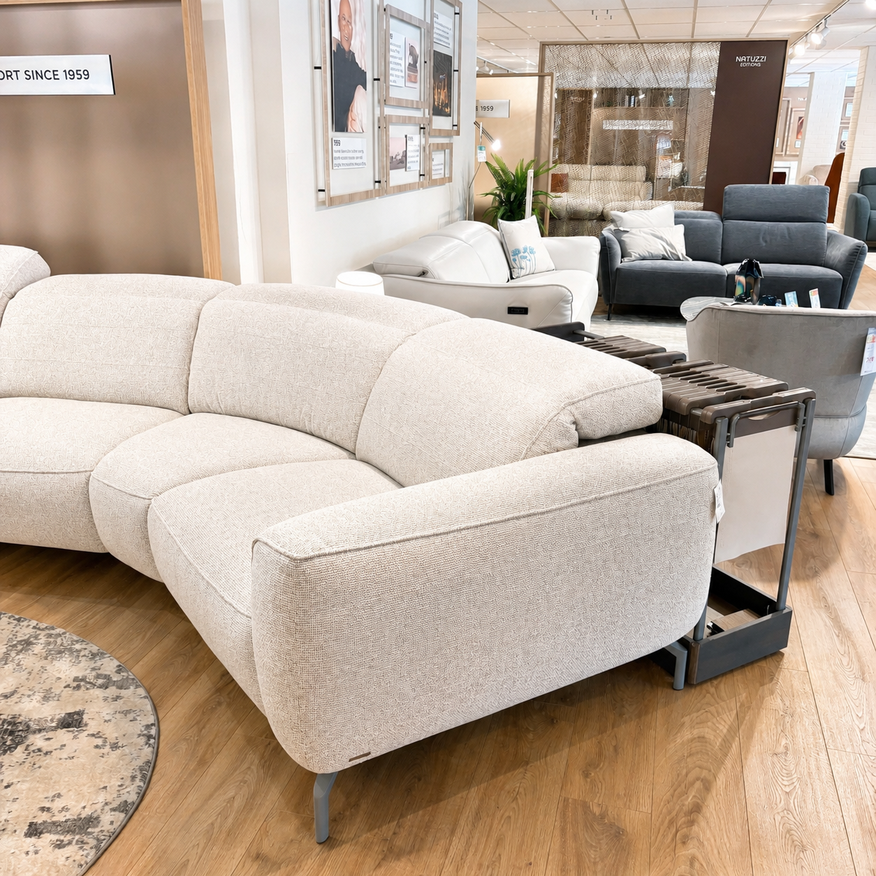 Natuzzi Editions ZENITH Corner Sofa