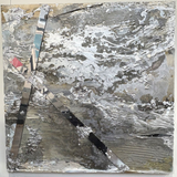 Clare Wright | Original Artwork | Lusso Wall Panel Opal | Small