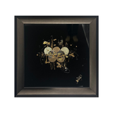 Clare Wright | Original Artwork | Orbit Black Gloss | Small