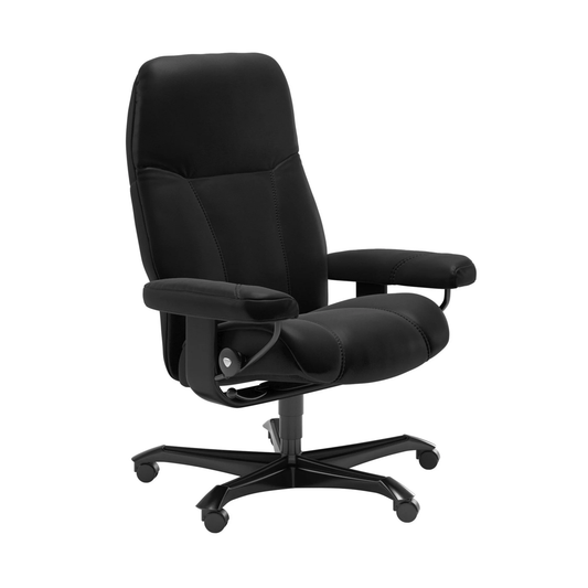Stressless CONSUL Leather Office Chair (M)