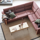 Stressless Fiona Wood Fabric Corner Sofa