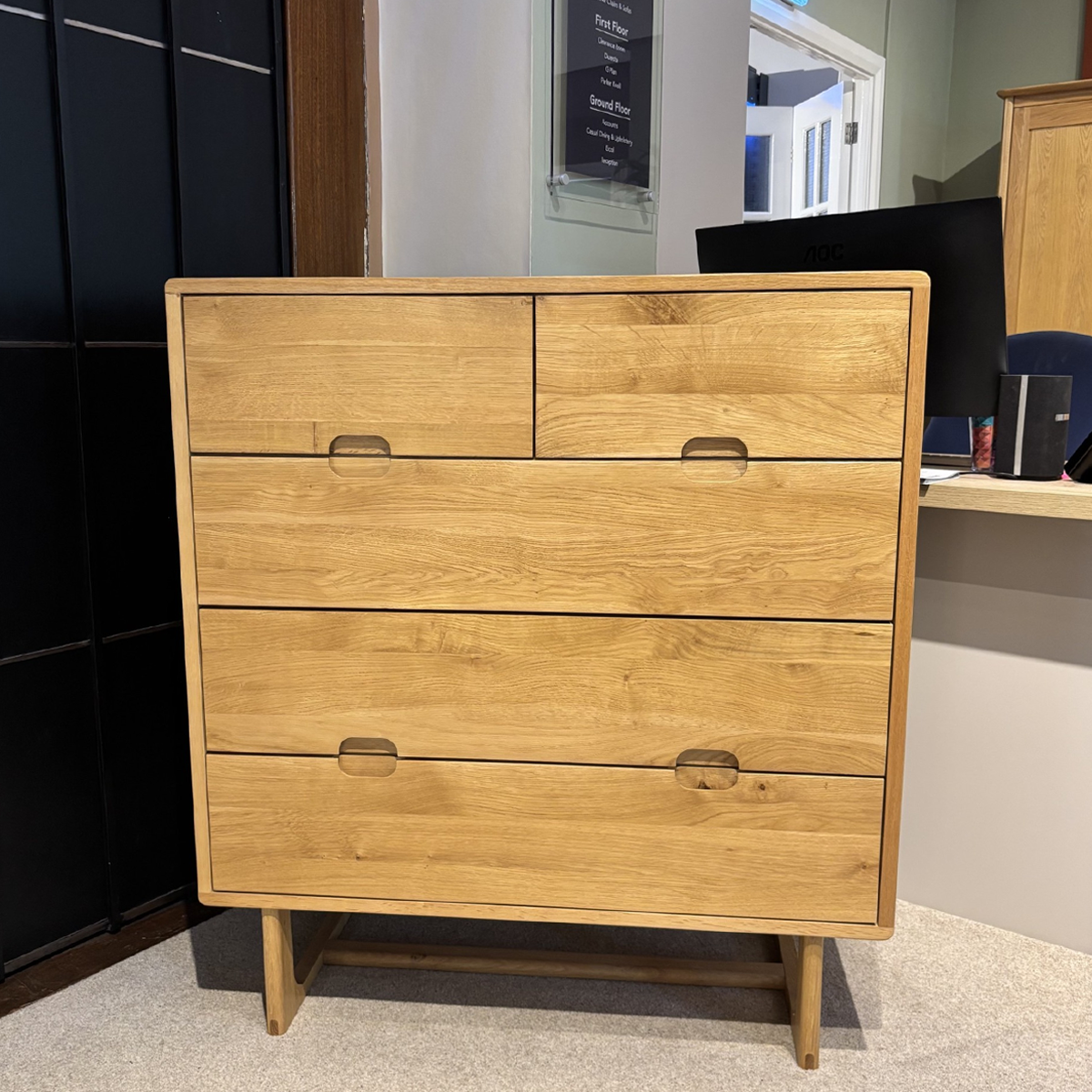 Gallery Direct CRAFT 5 Drawer Chest of Drawers