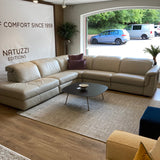 Natuzzi Editions CURIOSO Leather Corner Sofa