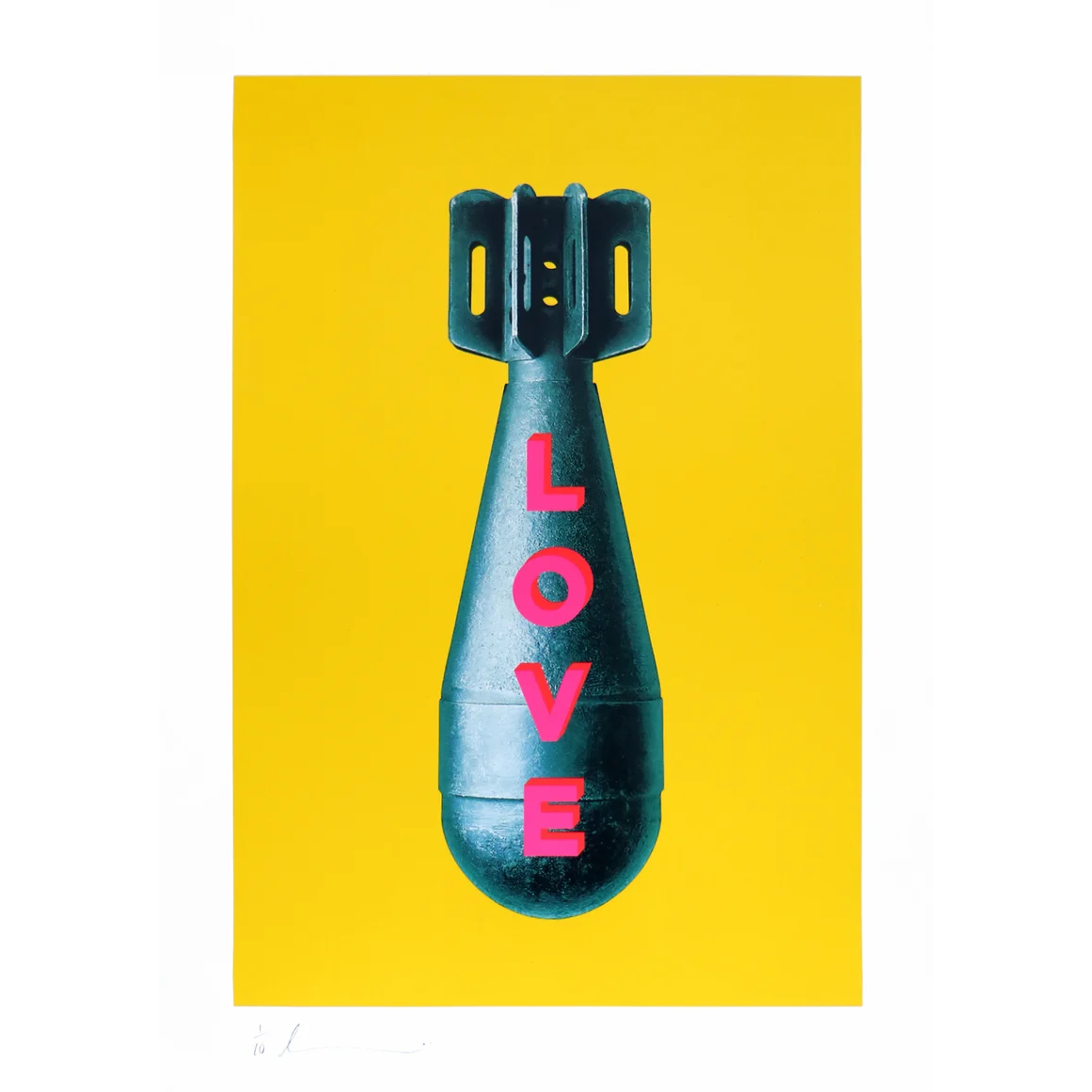 'Love Bomb (Blue Yellow)' | Dave Buonaguidi | Limited-Edition