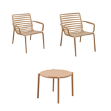 IN-STOCK | Nardi Doga Garden Bistro Set | Cappucino