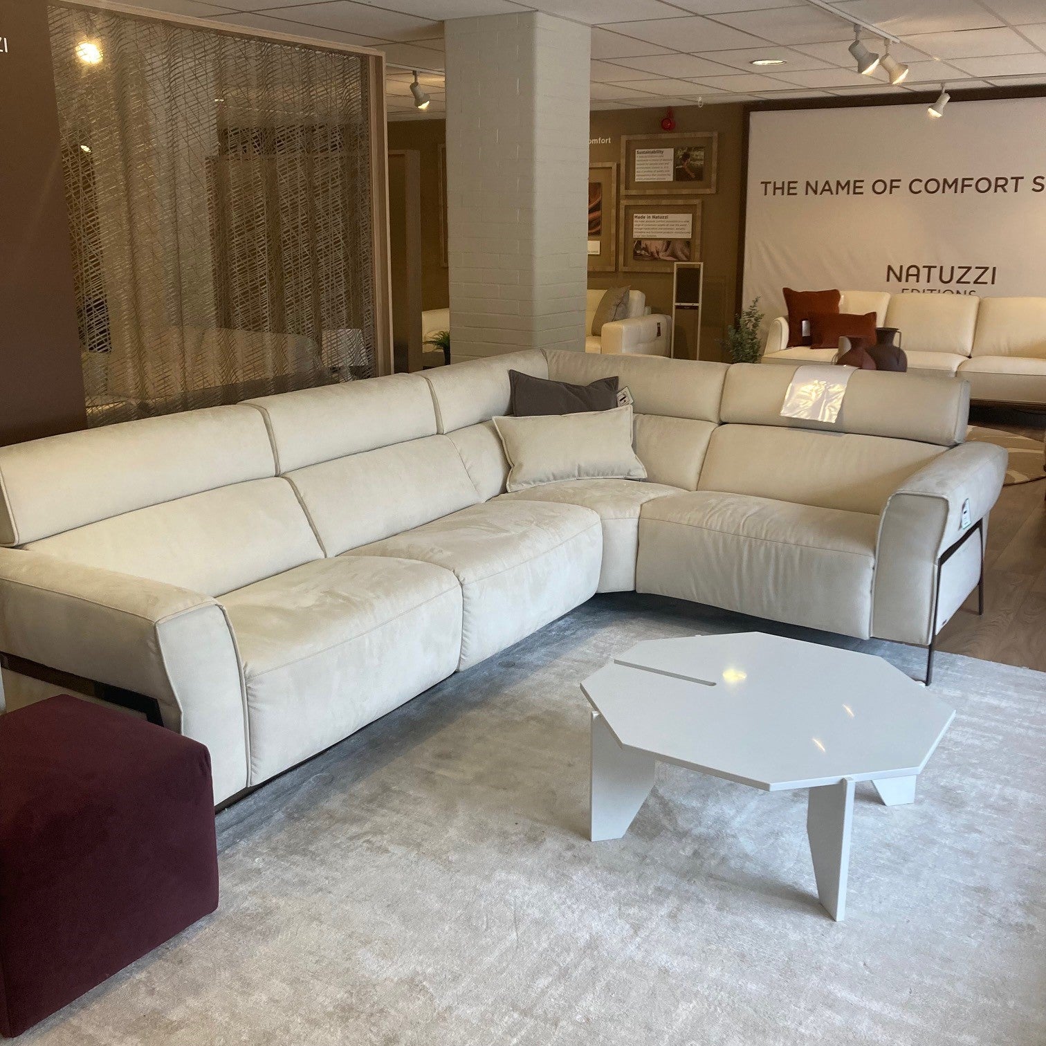 Natuzzi Editions ELEGANZA Corner Sofa