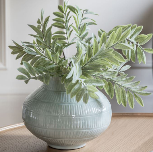 Large Emmy Pale Sage Vase