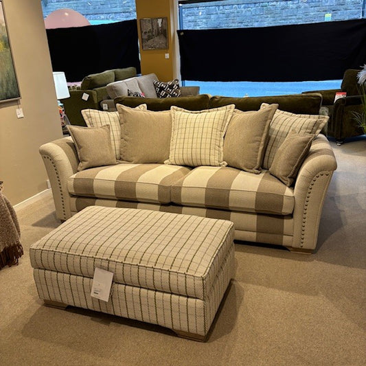 Alstons EVESHAM Grand Sofa and Footstool