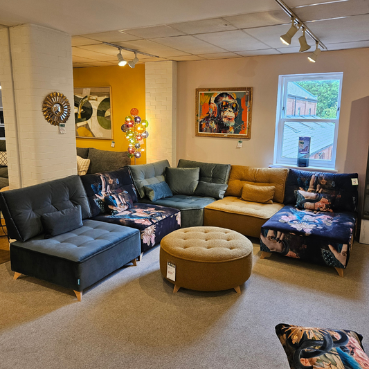 Fama ARIANNE LOVE Modular Sofa & Footstool