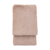 Gallery Direct Juniper Faux Fur Throw | Mauve
