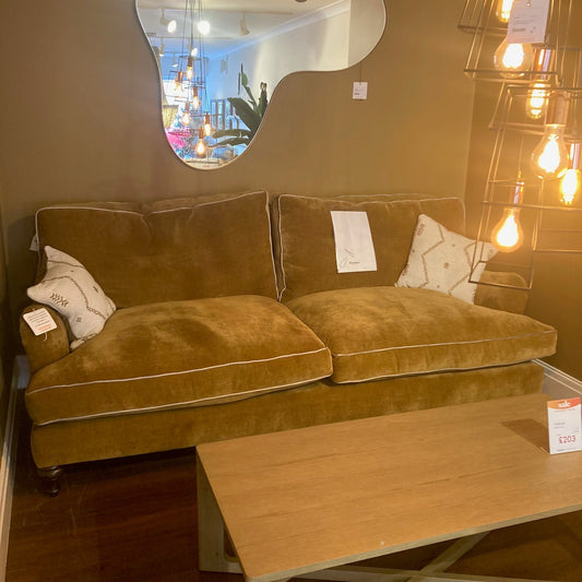 Glossop 4 Seater Velvet Sofa