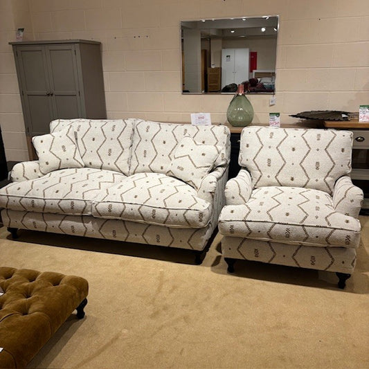 Glossop 3 Seater Sofa and Chair