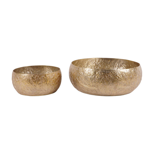 Gold Botanical Small Bowl