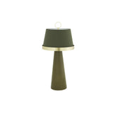 Green Corsetto Lamp and shade