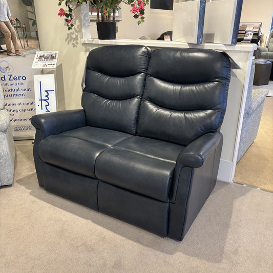 Celebrity HOLLINGWELL Split Fixed 2 Seater Leather Sofa