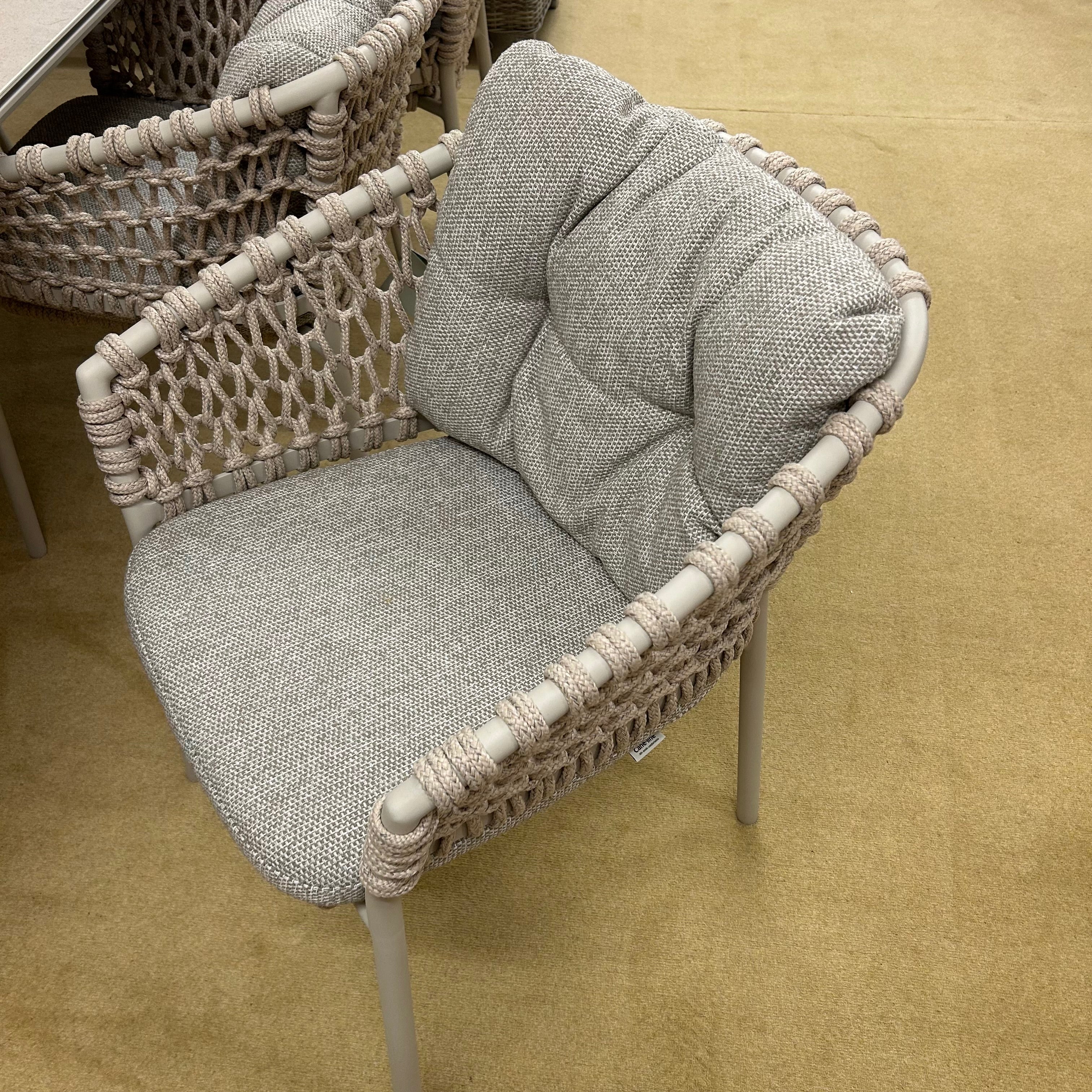 Cane Line Pure Table & 6 Chairs