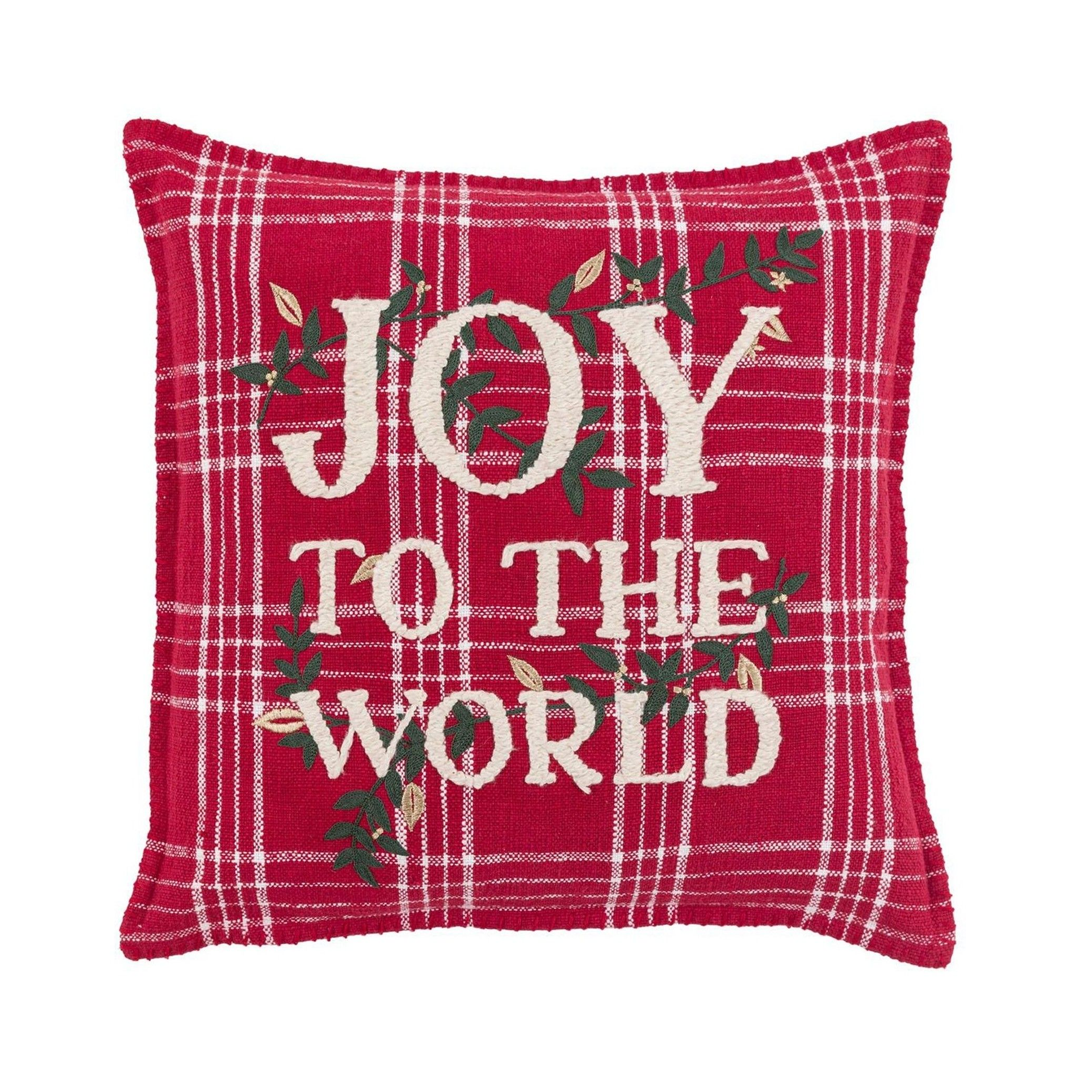 Gallery Direct Heritage Joy To The World Cushion