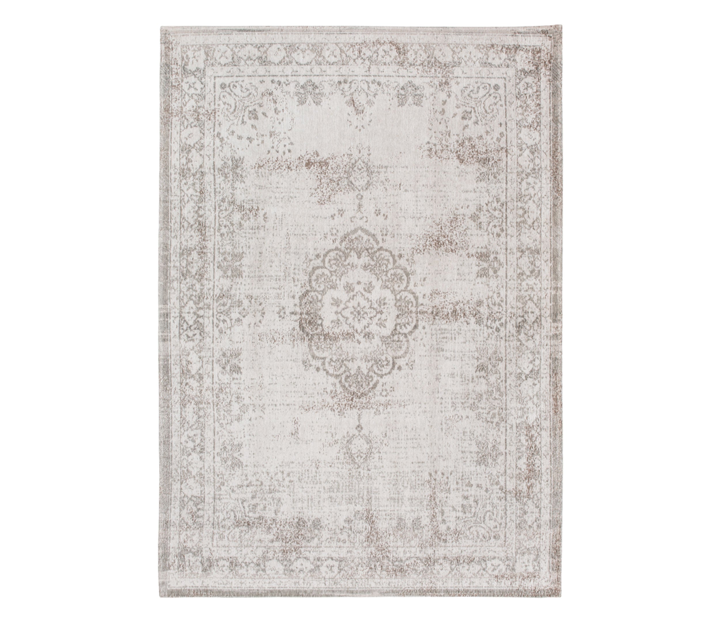 Louis De Poortere | Fading World Medallion Rug | Salt and Pepper