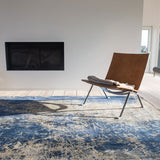 Louis De Poortere | Mad Men Cracks Rug | Abyss Blue