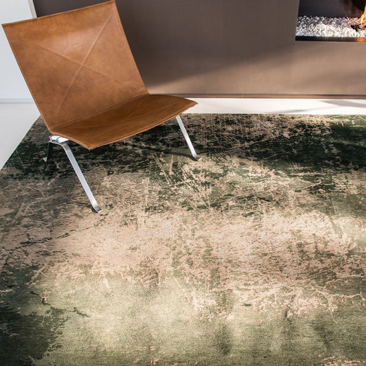 Louis De Poortere | Mad Men Cracks Rug | Dark Pine
