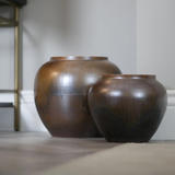 Orna  Large Brown Vase
