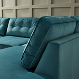 Lauren Large RHF Pillow Back  Chaise Sofa