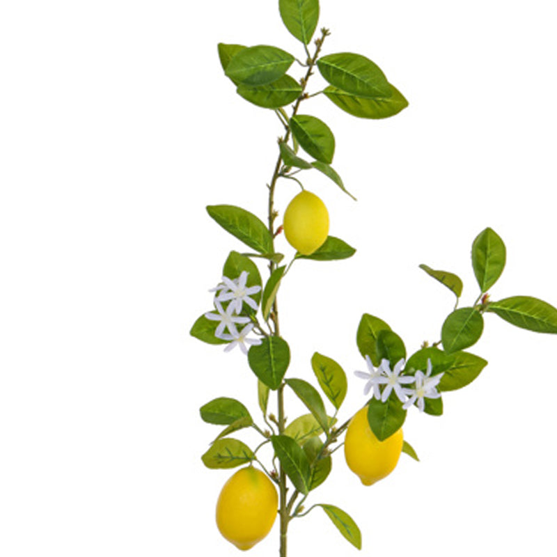 Lemon Spray Faux Plant