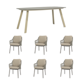 Manolo Dining Set with Alicante Chairs