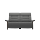 Stressless MARY 2 Seater Leather & Wood Sofa