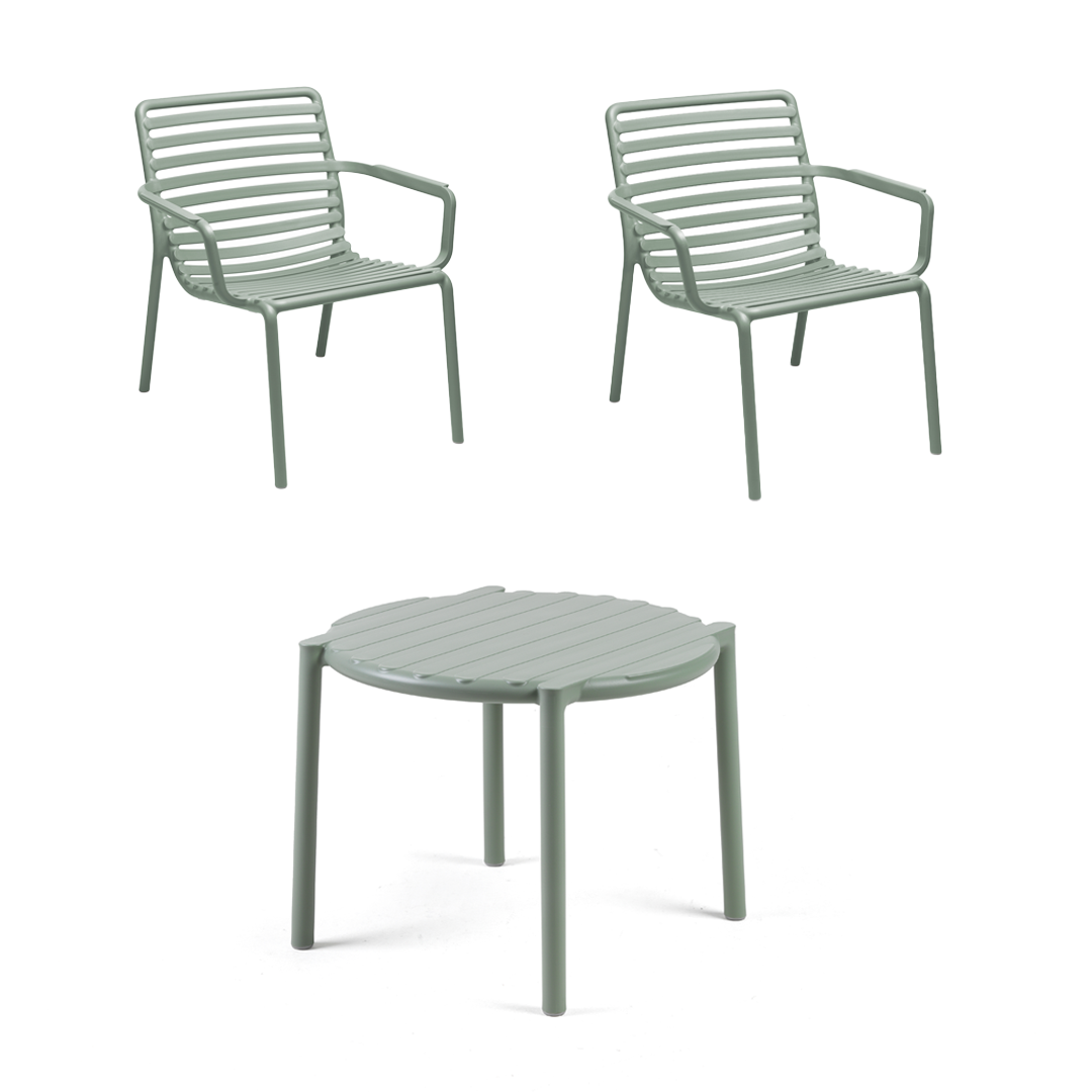 IN-STOCK | Nardi Doga Garden Bistro Set | Menta