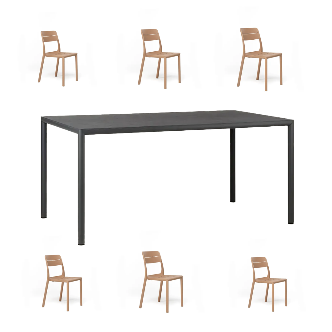 IN-STOCK | Nardi Piave Garden Dining Set