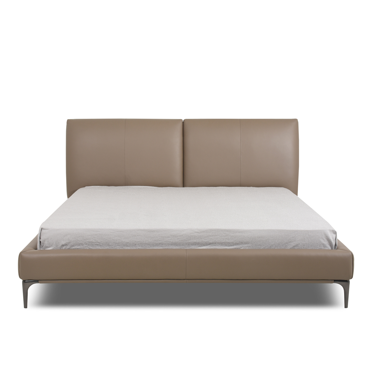 Nice Leather King Size Bedframe