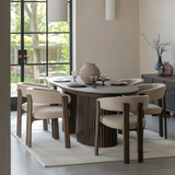 Gallery Direct ONDA Extending Dining Table and 4 Chairs