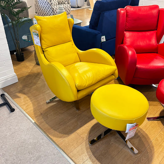 Fama Lenny Chair and Footstool