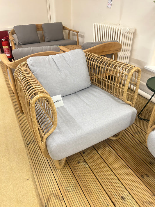 Cane Line Nest Sofa and Lounge Chair