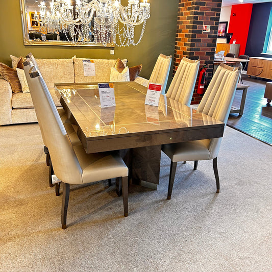 Hamilton Dining Table and 6 Chairs