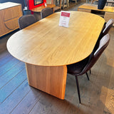 Lunar Dining Table and 4 Newton Chairs