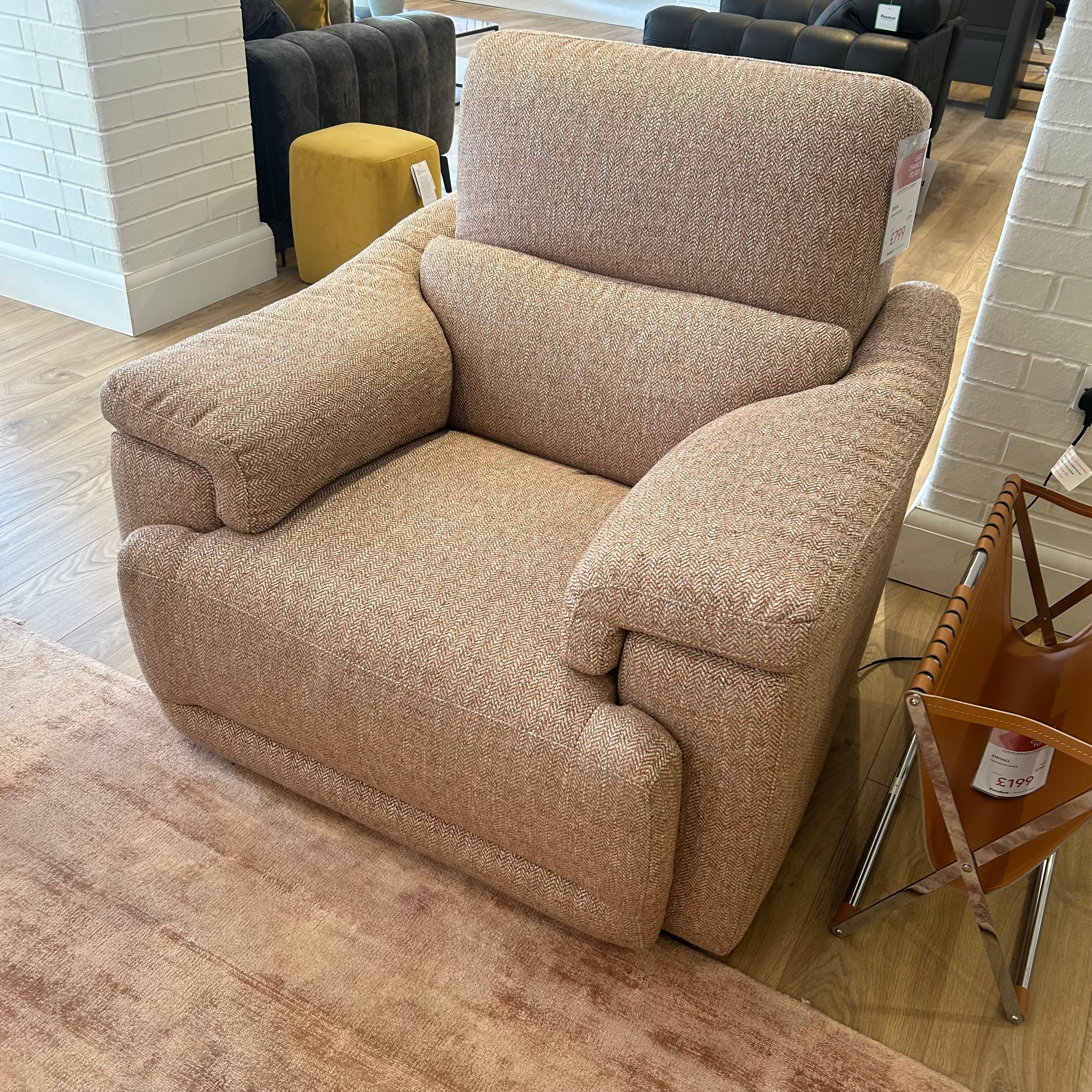 Natuzzi Editions BRAMA Power Chair