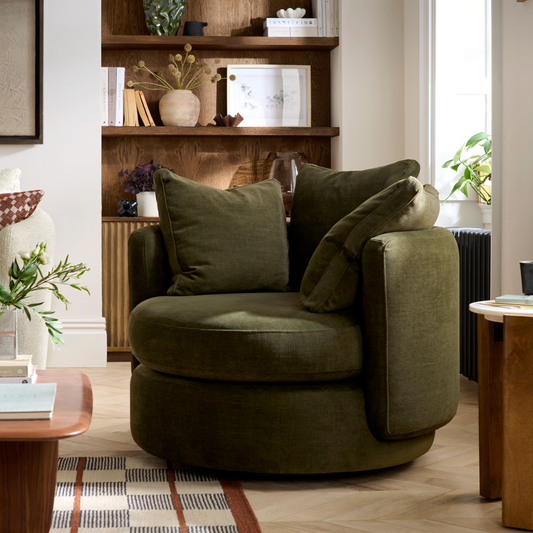 The Vogue Williams Collections | Piccadilly Small Swivel Chair