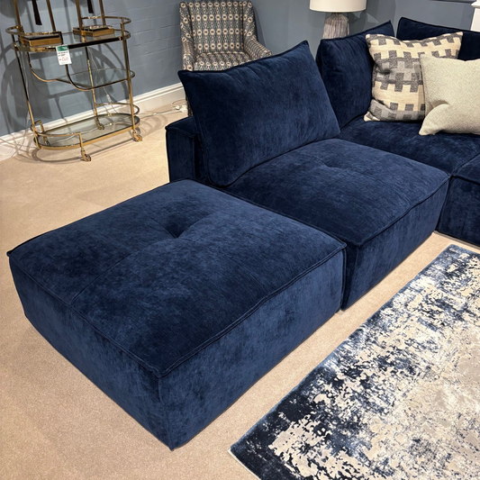 RENATA Corner Sofa and Footstool